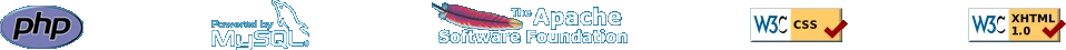 PHP - MySQL - Apache - W3 Valid