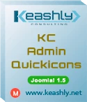 KC Admin Quickicons Joomla! 1.5