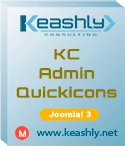 KC Admin Quickicons Joomla! 3.x