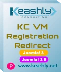 Joomla! KC VirtueMart Registration Redirect plugin KC VirtueMart Registration Redirect Joomla! 3-2.5